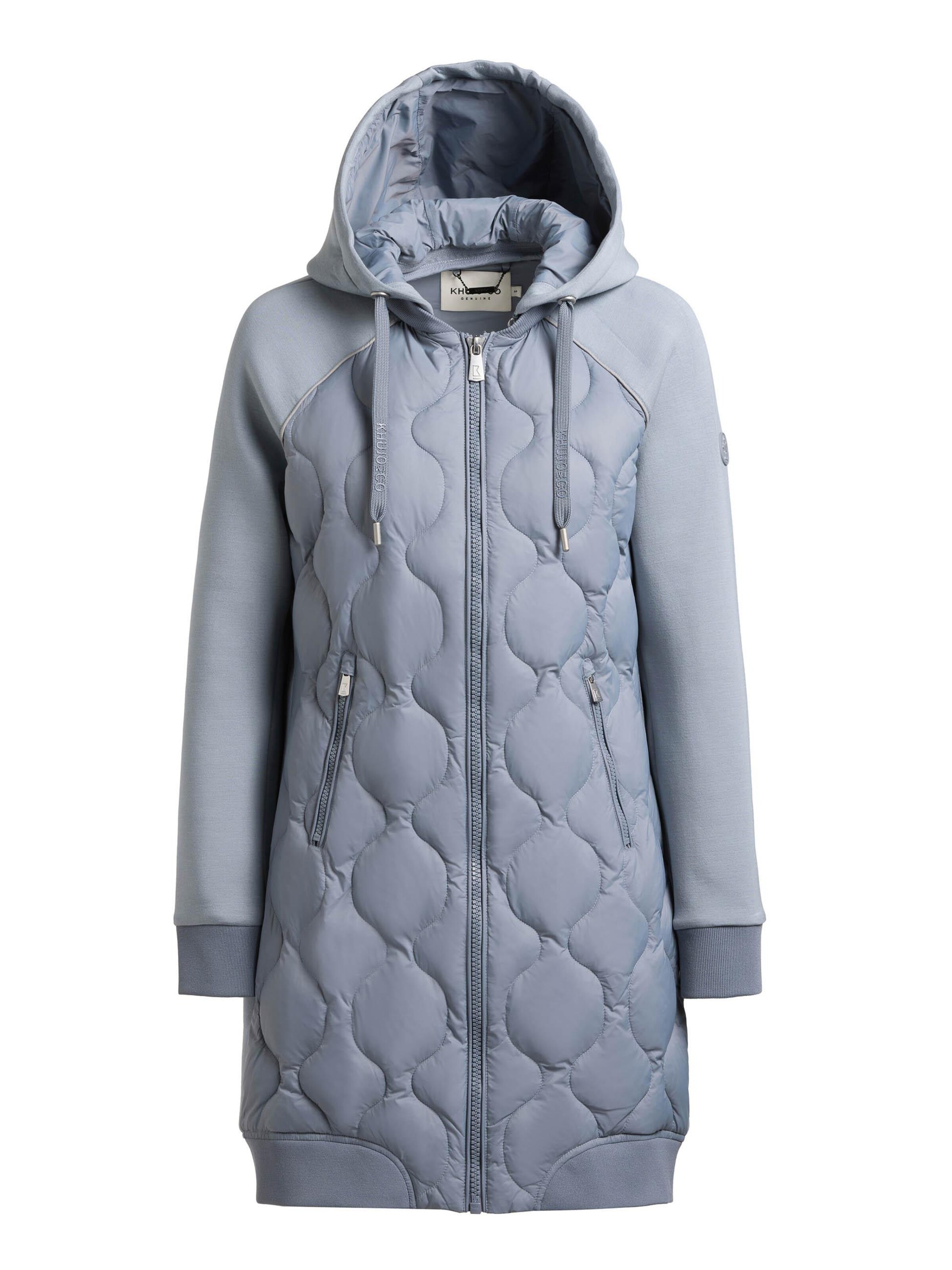 Cappotto di mezza stagione 'Nora' di khujo in blu: frontale