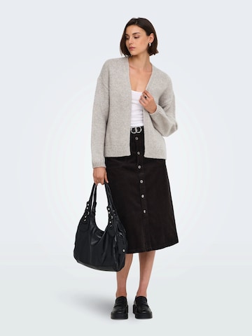 JDY Strickjacke 'JDYDINEA' in Grau