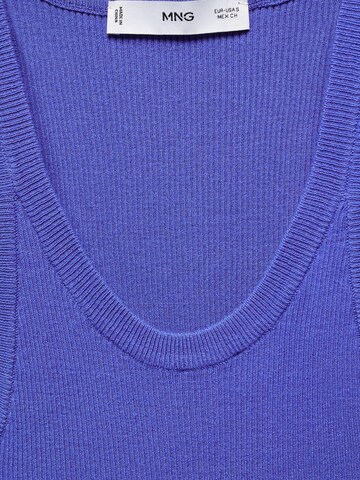 MANGO Knitted top 'RIRI' in Blue