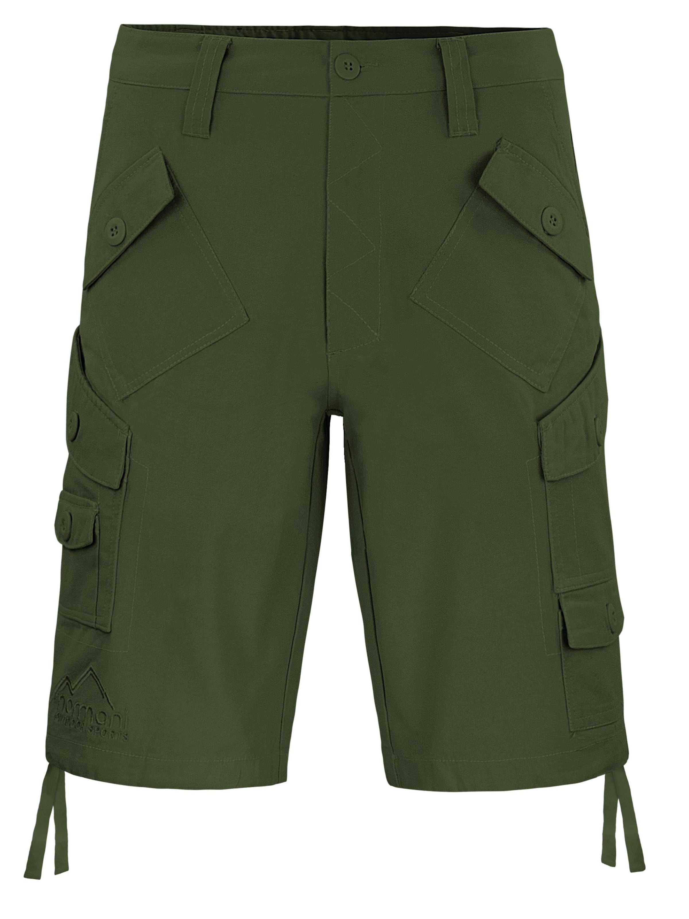 normani Regular Outdoor trousers 'Sonora' in Green: front