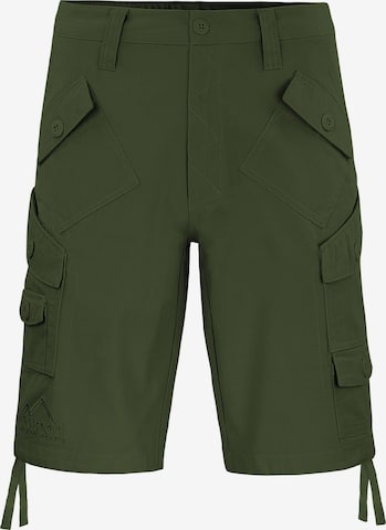 normani Regular Outdoor Pants 'Sonora' in Green: front