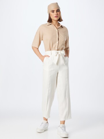 Ipekyol Loose fit Pleated Pants in White