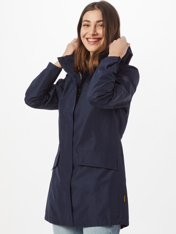 Giacca per outdoor 'York Paradise' di JACK WOLFSKIN in blu: frontale