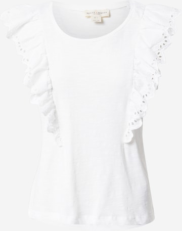 Lindex Top 'Lana' in White: front