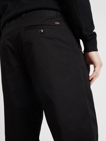 BOSS - regular Pantalón 'Statum-1' en negro