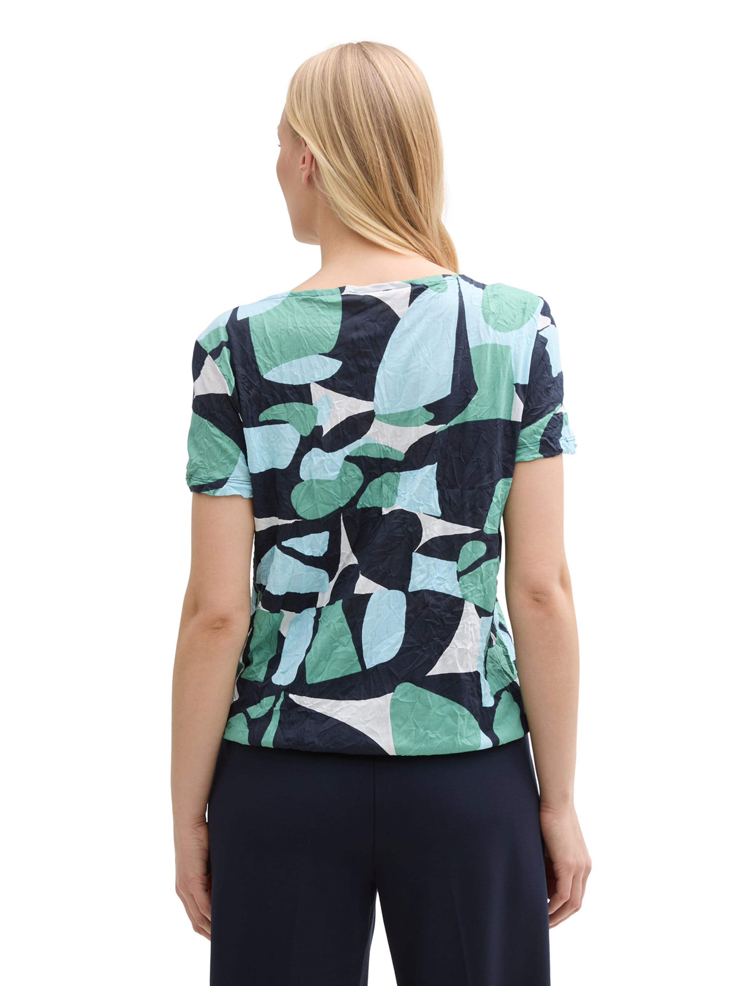 zaļš TOM TAILOR T-Krekls