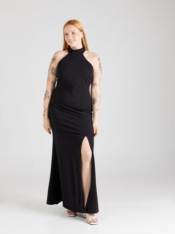 WAL G. Evening dress in Black: front
