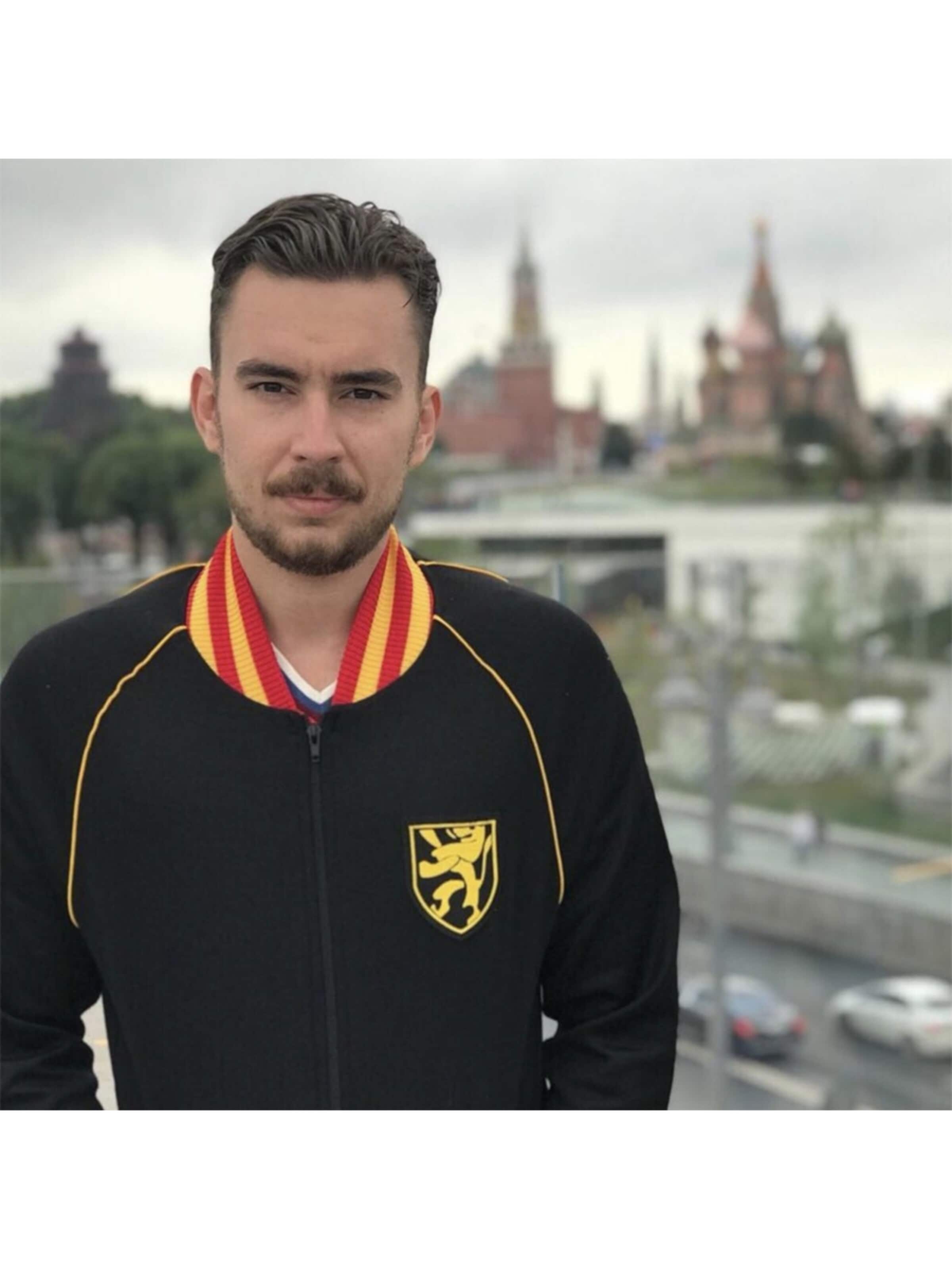 COPA FOOTBALL Sportjas 'België 1960's Retro Voetbaljack' in Zwart