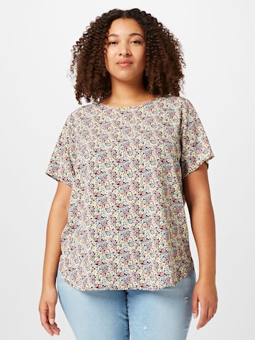 ONLY Carmakoma - Blusa 'Vica' en Mezcla de colores: frente