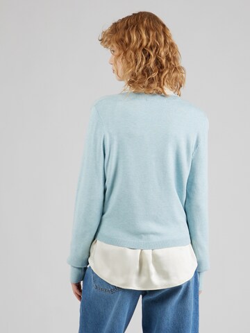 QS Knit cardigan in Blue