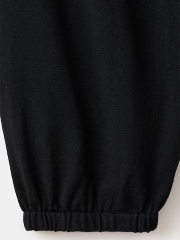 MANGO Tapered Harembroek 'LALALA' in Zwart