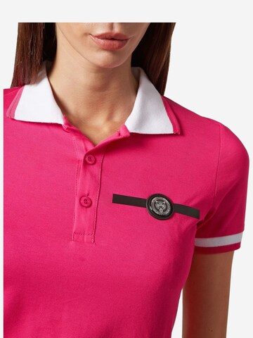 Plein Sport - Camisa em rosa