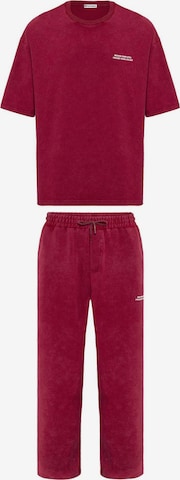 raudona Dandalo Naminis kostiumas: priekis