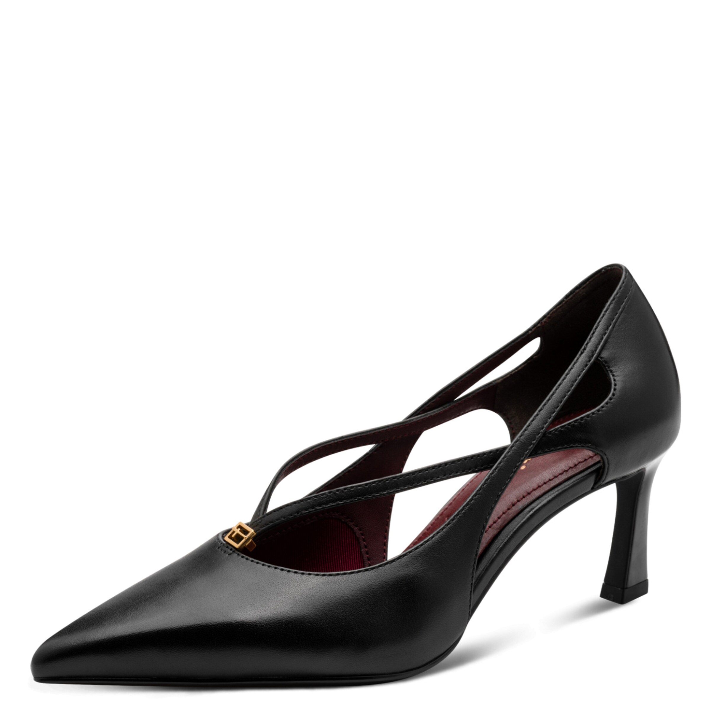 Tamaris Pumps in Zwart: voorkant