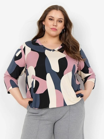 Wasabi Concept Blouse 'Jane' in Gemengde kleuren: voorkant