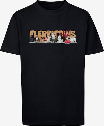 ABSOLUTE CULT Shirt 'The Marvels - Flerkittens Group' in Zwart: voorkant