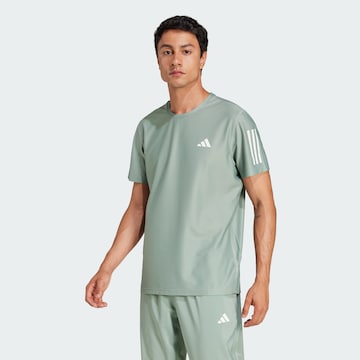 ADIDAS PERFORMANCE Functioneel shirt 'Own The Run' in Groen: voorkant