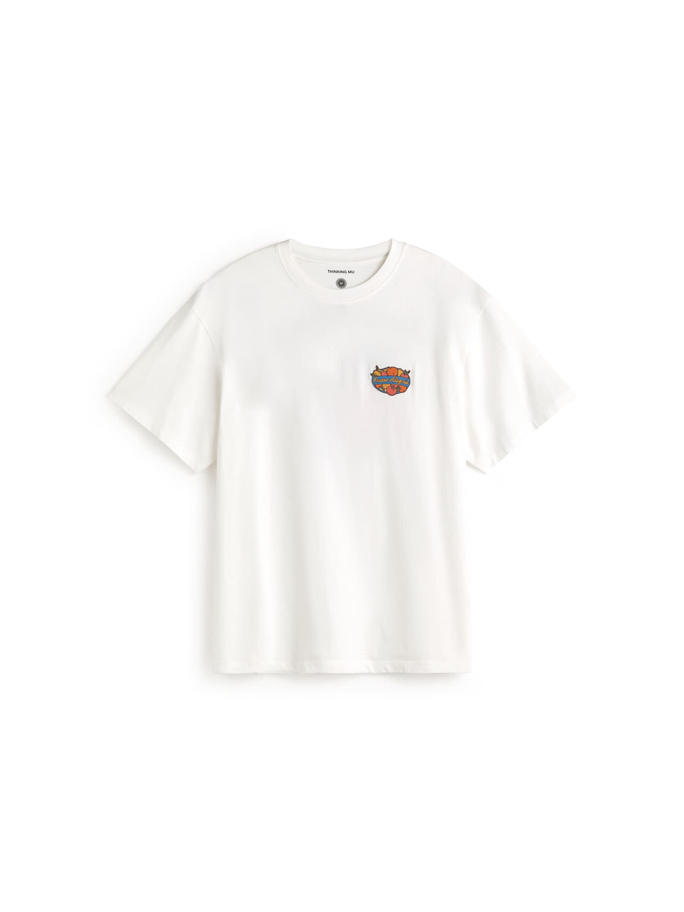 Thinking MU Shirt 'AARON' in Wit: voorkant