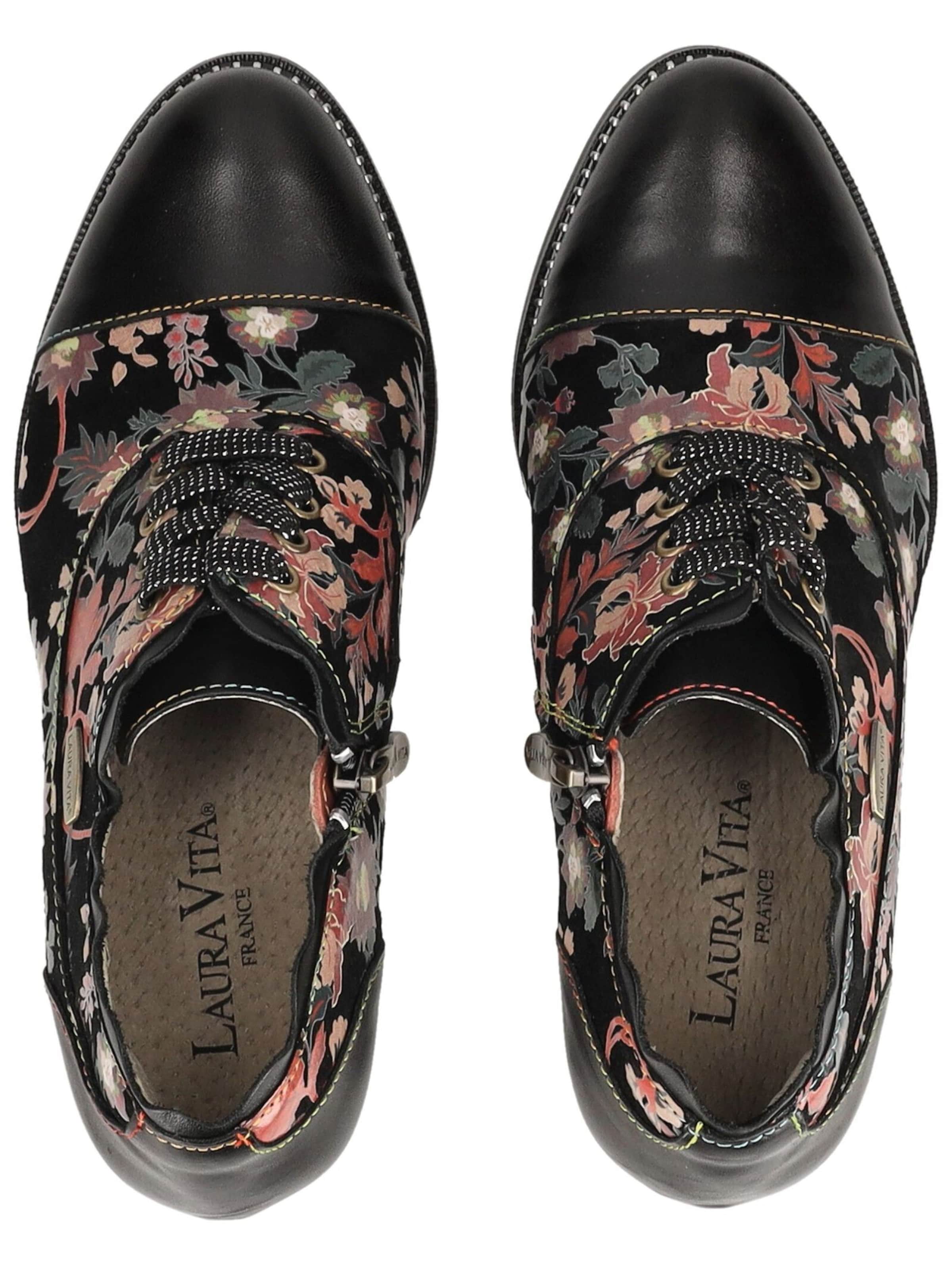 Laura Vita Pumps met hoge voorkant in Zwart