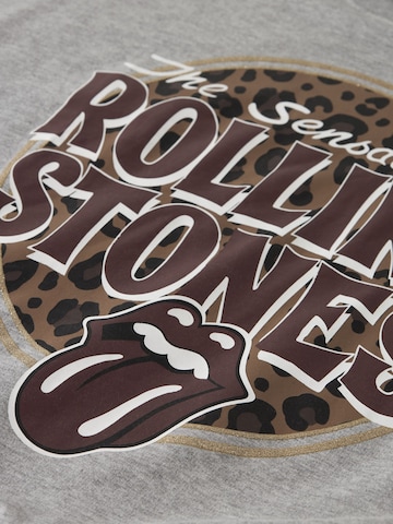 TWO SOON - Sudadera 'The Rolling Stones' en gris