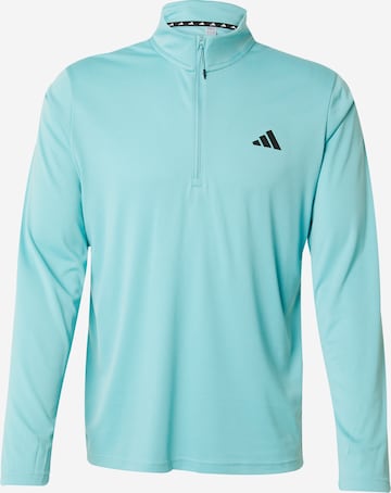 ADIDAS PERFORMANCE Функциональная футболка 'Essentials' в Синий: спереди