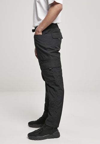 Urban Classics Regularen Kargo hlače | črna barva