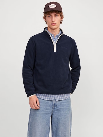 JACK & JONES Свитер 'JORFrederiksberg' в Синий: спереди