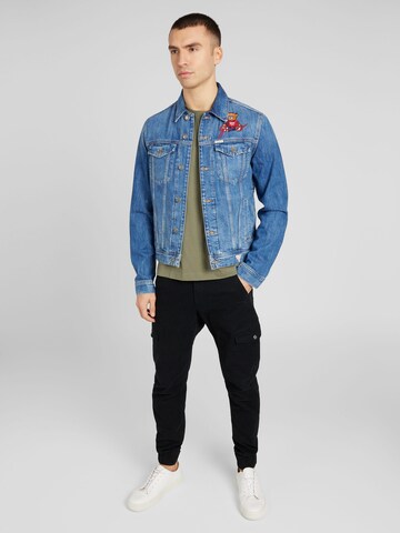 Veste mi-saison 'DILLON' GUESS en bleu