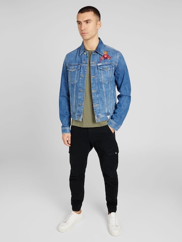 Veste mi-saison 'DILLON' GUESS en bleu