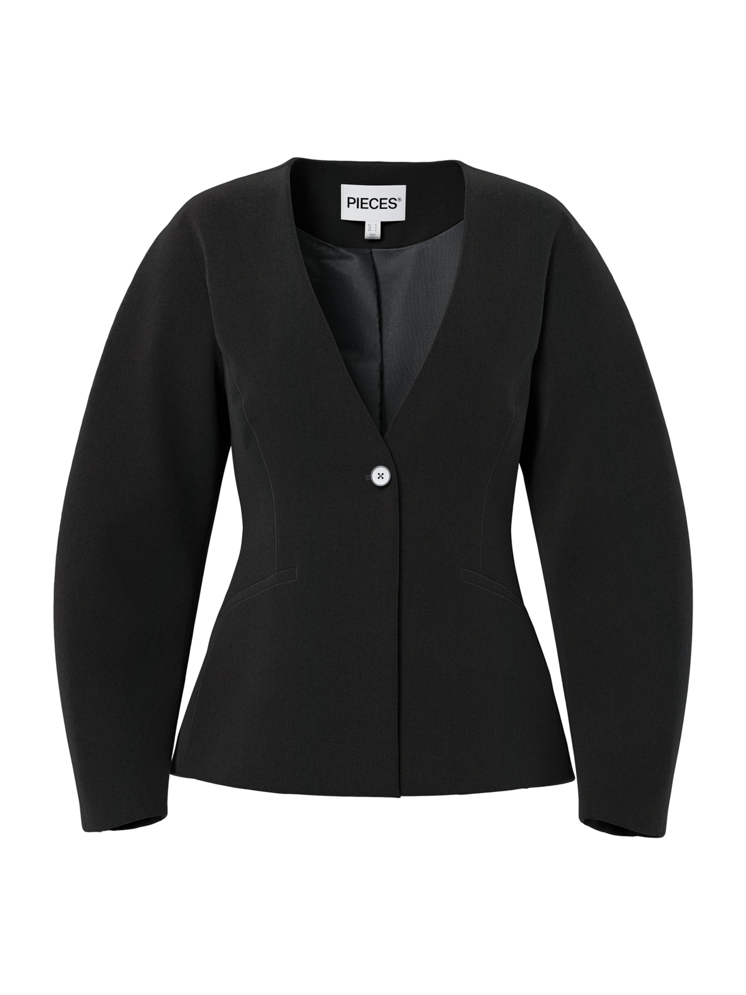 PIECES Blazer 'PCKAMIL' i sort: forside