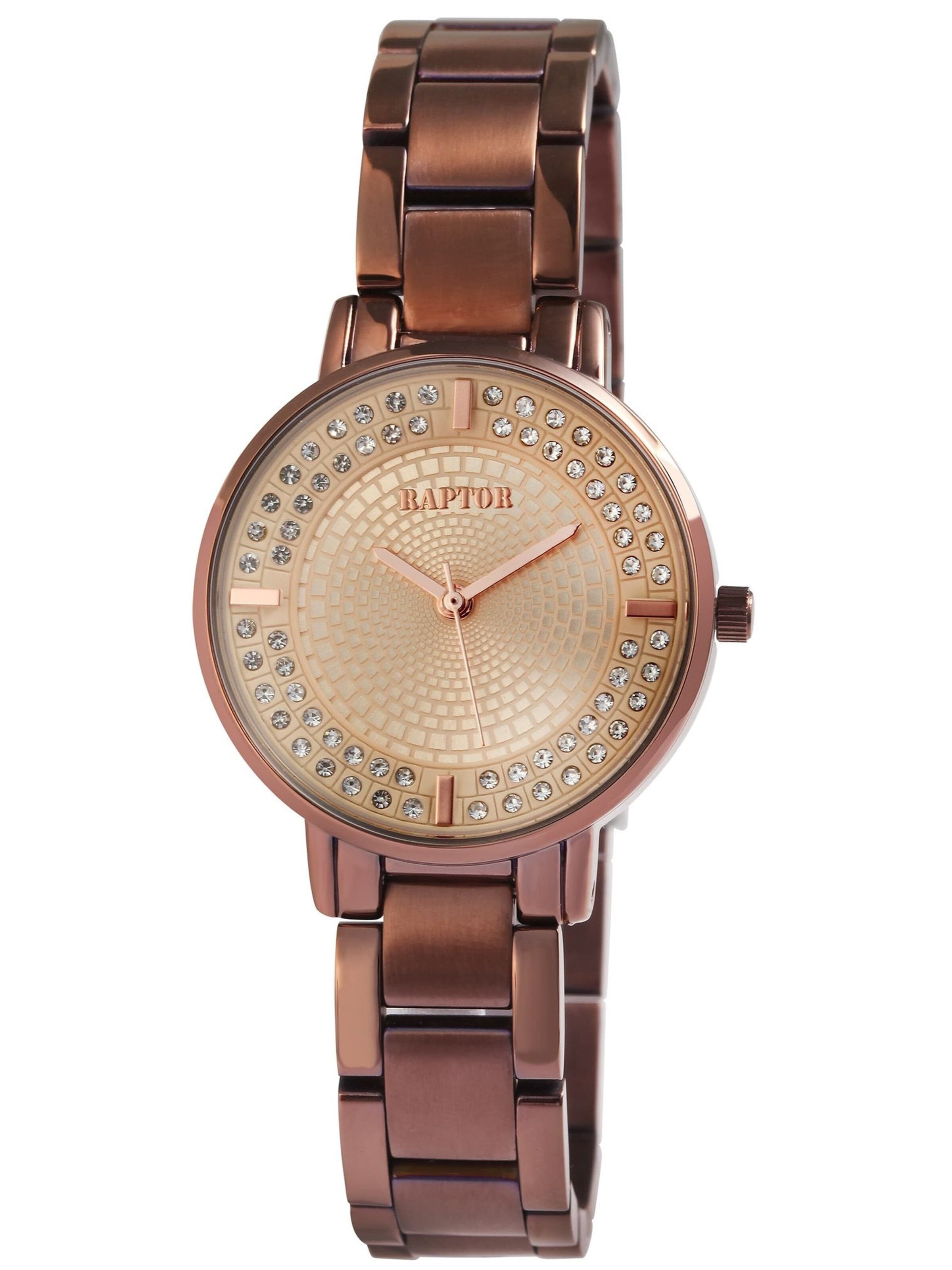 Raptor Analog Watch 'Nahida, 3 ATM' in Brown