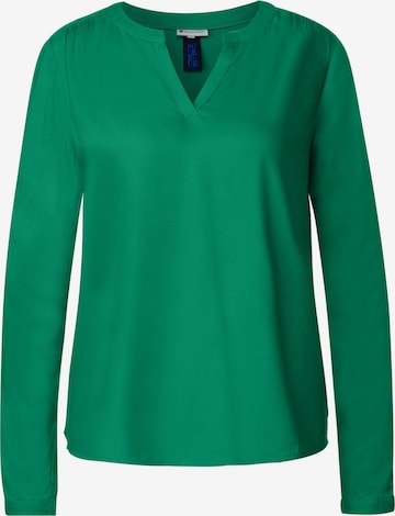 STREET ONE Blouse in Green: front