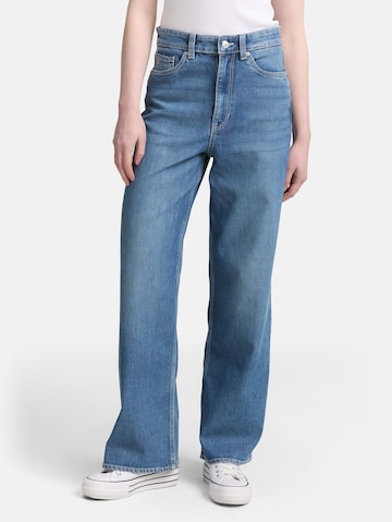 TOM TAILOR DENIM Wide leg Jeans in Blauw