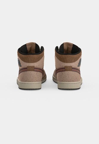 Jordan Členkové tenisky 'AIR JORDAN 1' - Žltá: zadná strana
