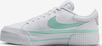 Nike Sportswear Sneakers 'Court Legacy Lift' in White: front