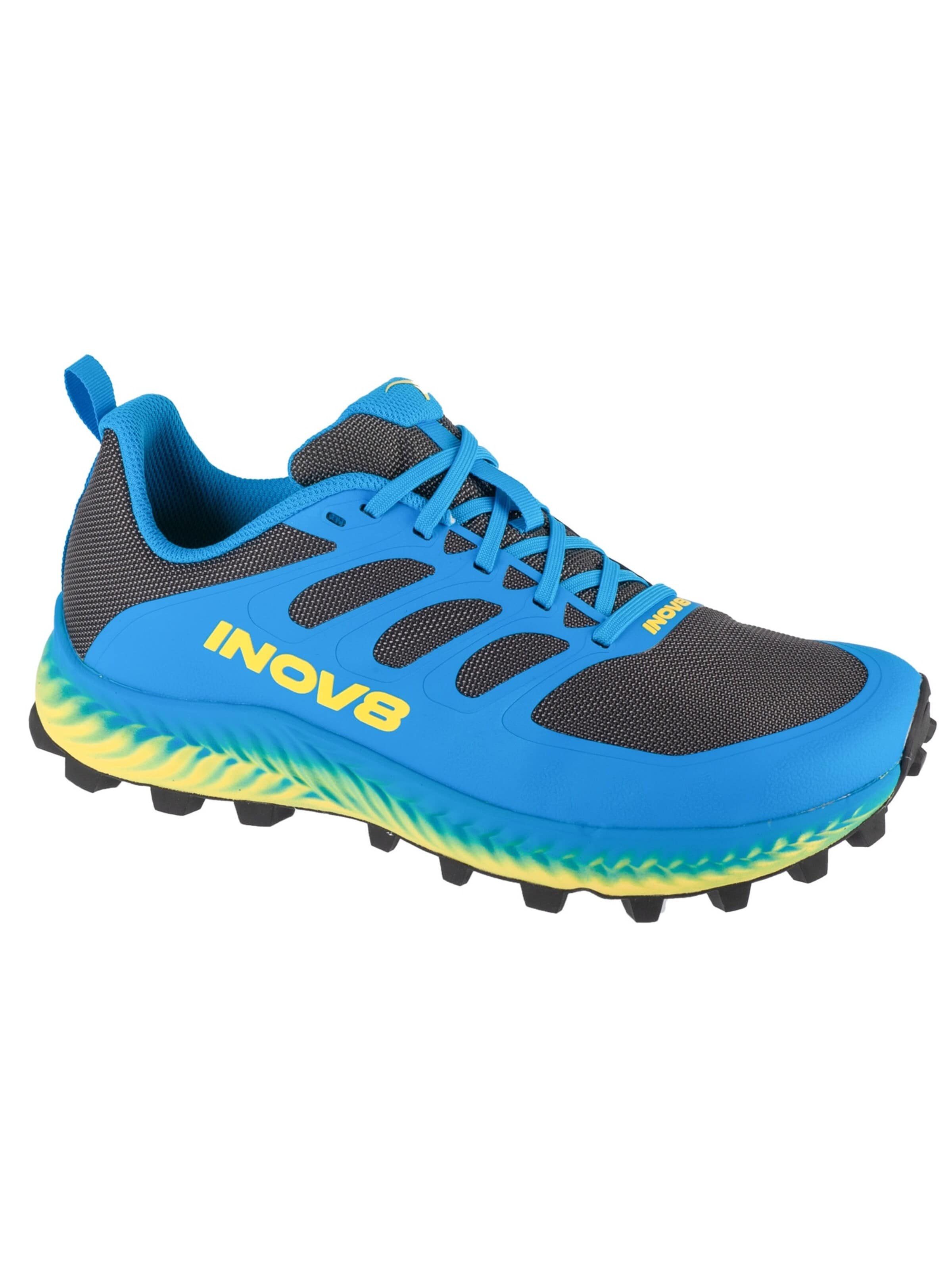Inov-8 Loopschoen 'Inov-8 MudTalon' in Blauw: voorkant