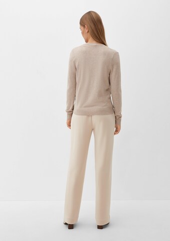 s.Oliver BLACK LABEL Knit Cardigan in Beige