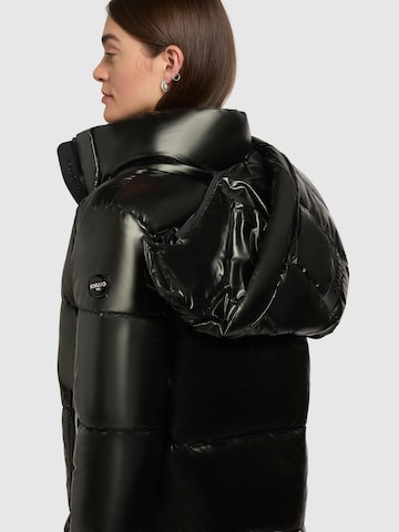 Manteau d’hiver 'Haya' khujo en noir