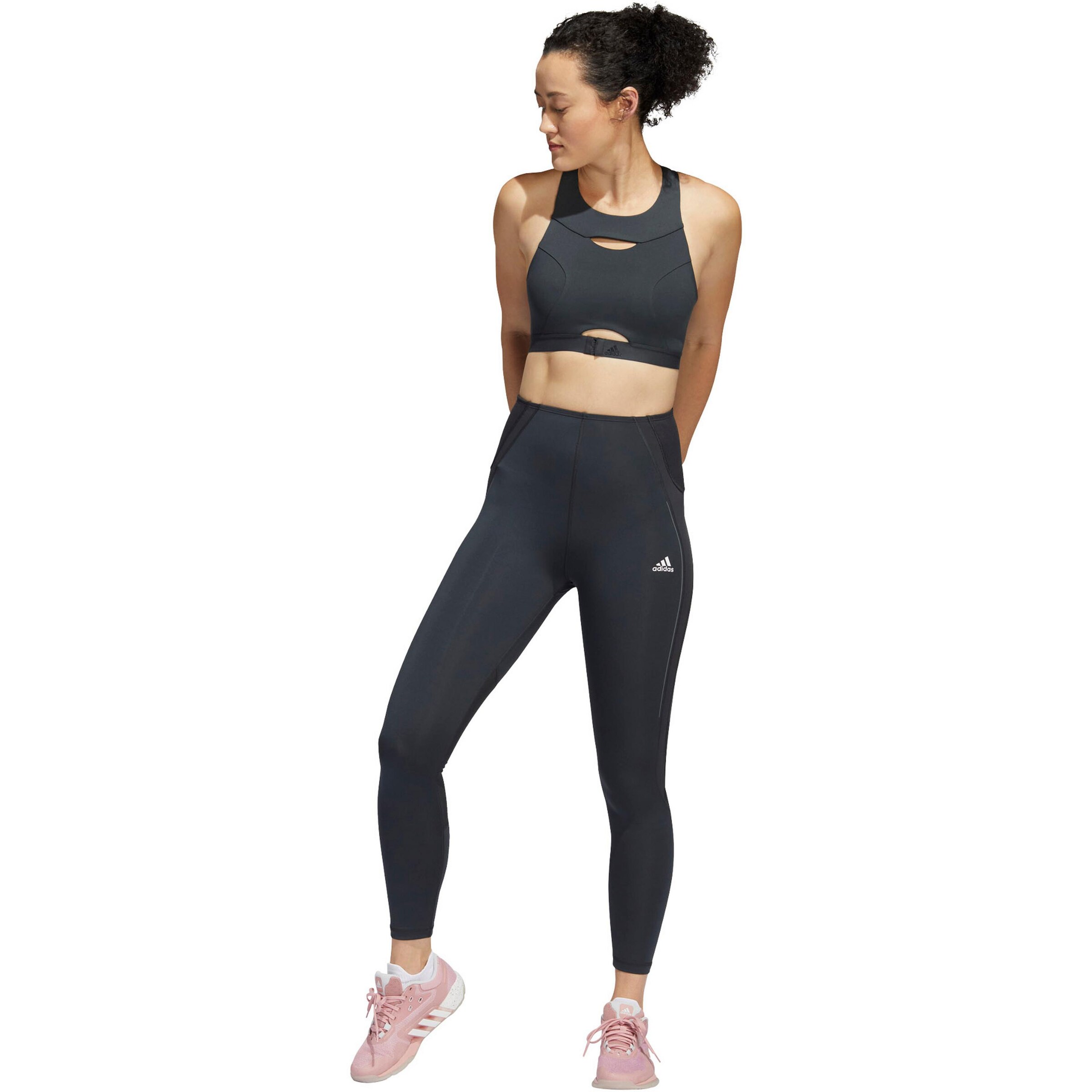 ADIDAS SPORTSWEAR Бюстье Спортивный бюстгальтер в Серый