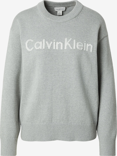 Calvin Klein Jeans Neulepaita koossa XS-S värissä vaaleanharmaa / valkoinen, Tuotenäkymä
