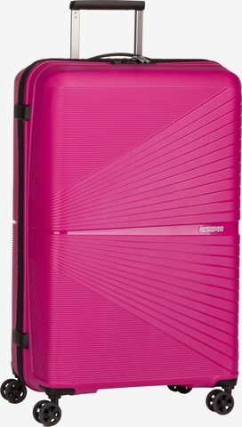 American Tourister Cart ' Airconic Spinner 77 ' in Pink: front