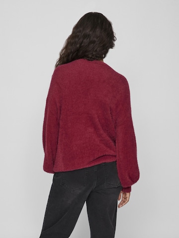 VILA Sweater in Red