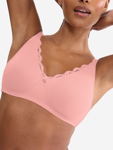 TRIUMPH Minimizer Bügelloser BH ' Red Label Amourette ' in Pink