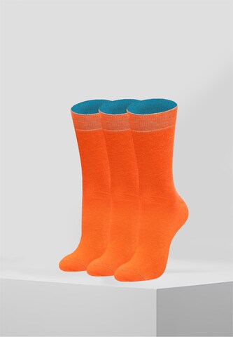 Von Jungfeld Socks in Orange