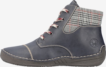 Rieker Schnürstiefel '52541' in Blau