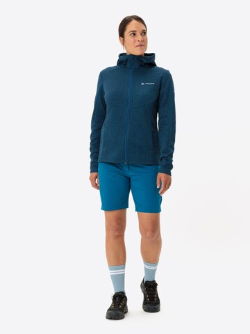 VAUDE Sports sweat jacket 'Skomer' in Blue