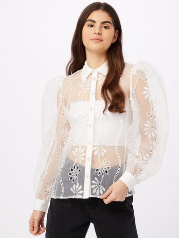 River Island Blouse 'Darcy' in Wit: voorkant