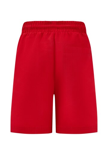FC BAYERN MÜNCHEN Board Shorts in Red: front