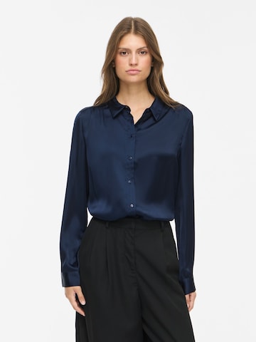 VILA Blouse 'VISofie' in Blauw: voorkant