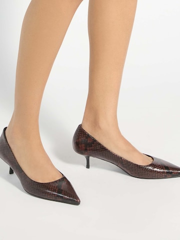 Dune LONDON Pumps in Bruin